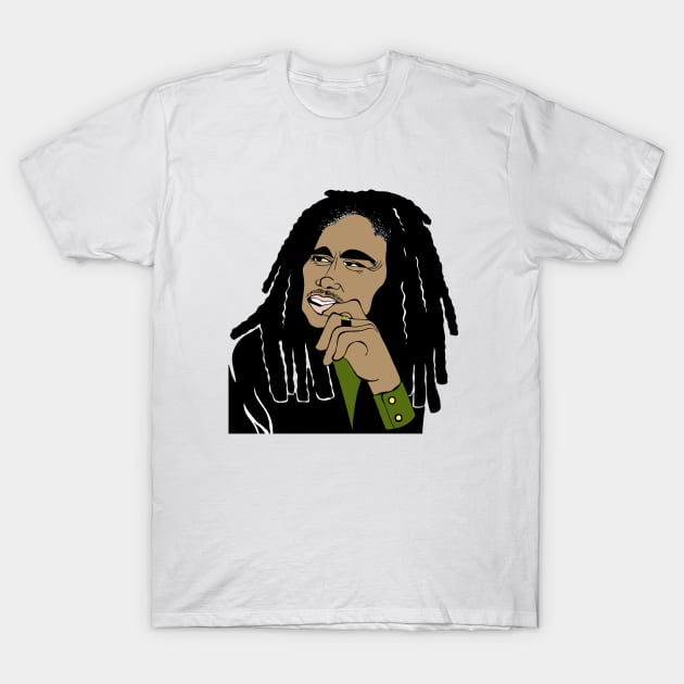 LEGENDARY REGGAE SINGER T-Shirt by cartoonistguy